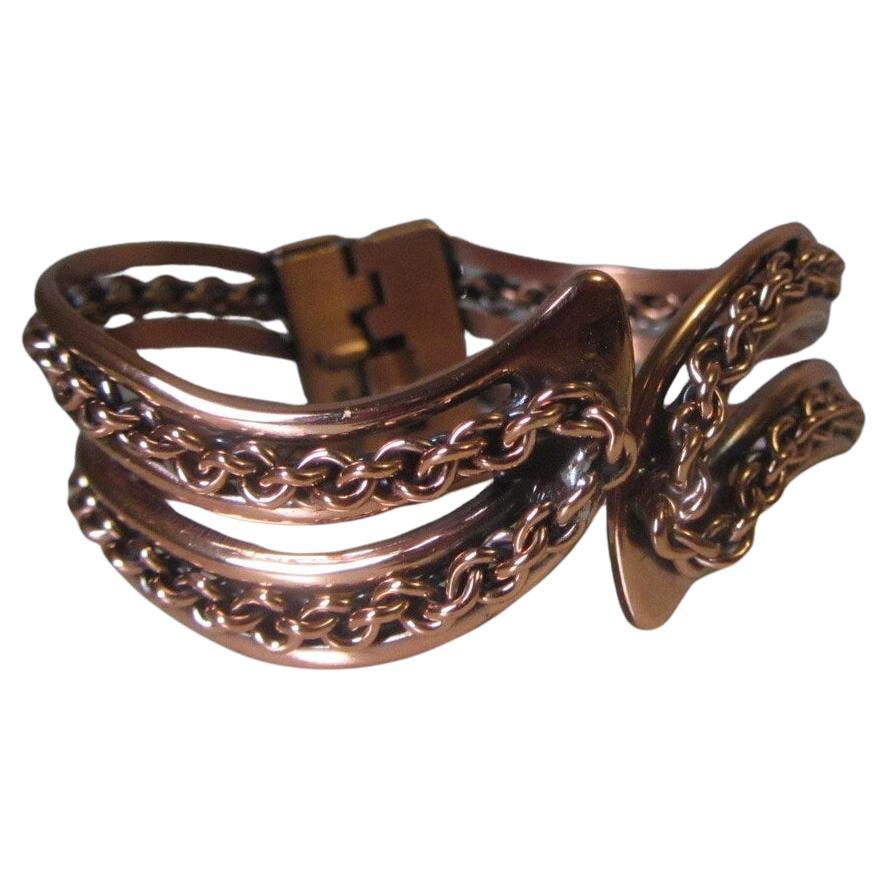 Renoir Copper Clamper Bracelet, Circa 1950s