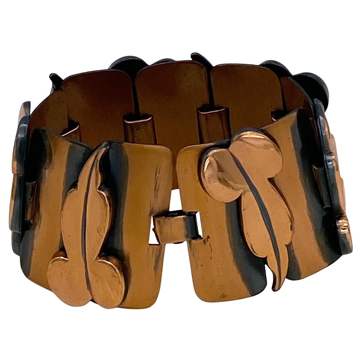 Women's Renoir Copper Link Bracelet For Sale