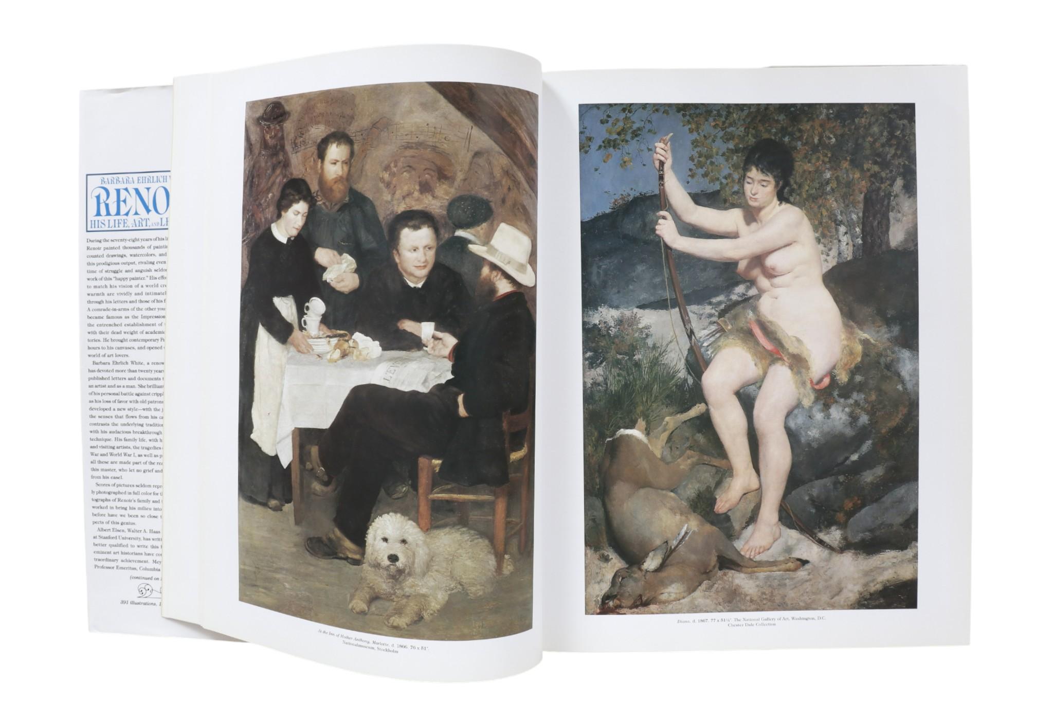 French Provincial Renoir - His Life, Art, and Letters by Barbara Ehrlich White For Sale