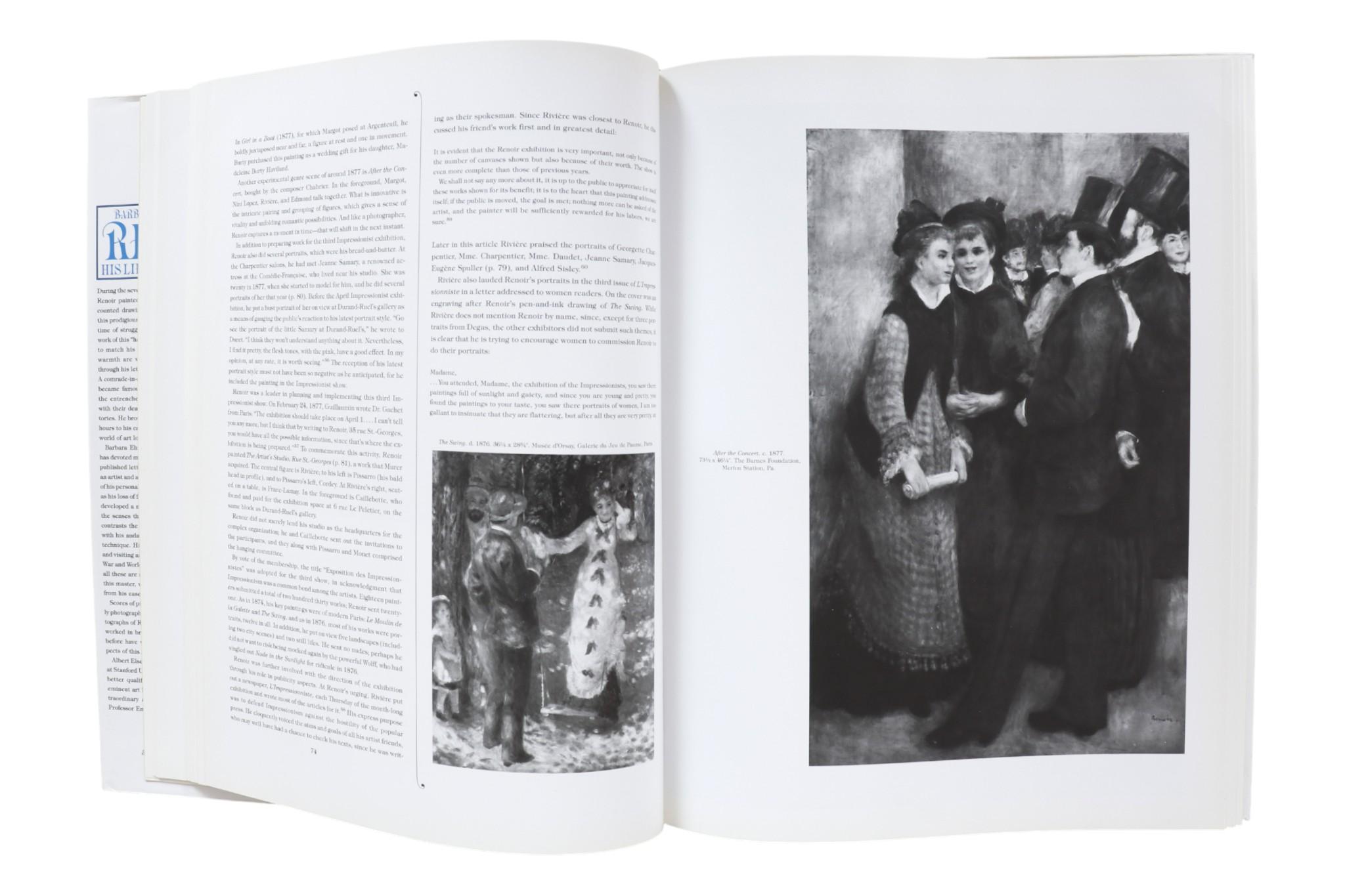 American Renoir - His Life, Art, and Letters by Barbara Ehrlich White For Sale