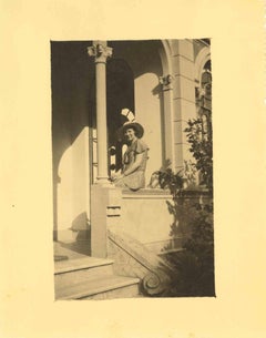 Portrait de Mme Gilles - Photographie réalisée par Renzo Cinti - Années 1940