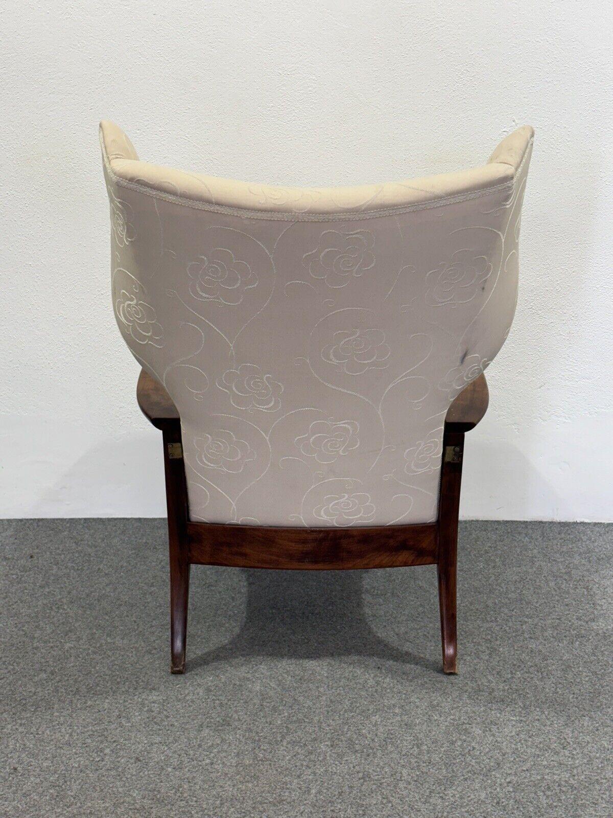 Renzo Franchi Camerani Recliner Sessel Mod. Camea 1950 Design Mitte des Jahrhunderts im Angebot 3