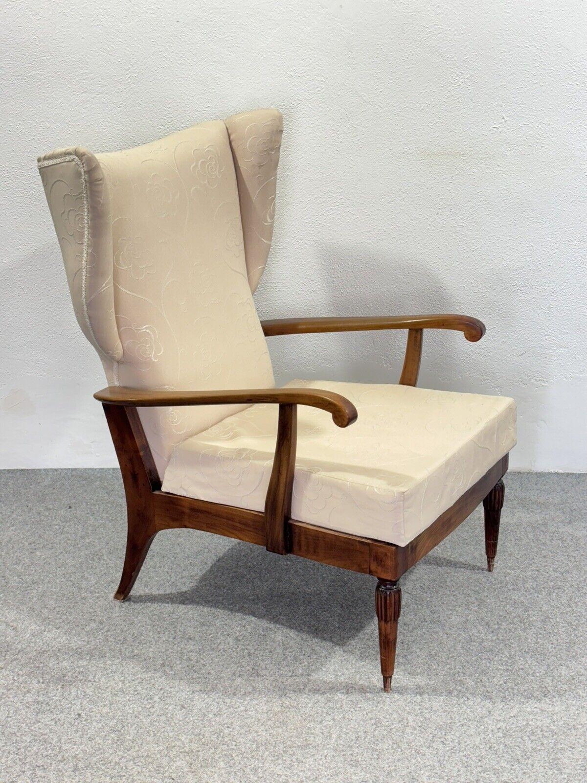 Renzo Franchi Camerani Recliner Sessel Mod. Camea 1950 Design Mitte des Jahrhunderts (Italian) im Angebot