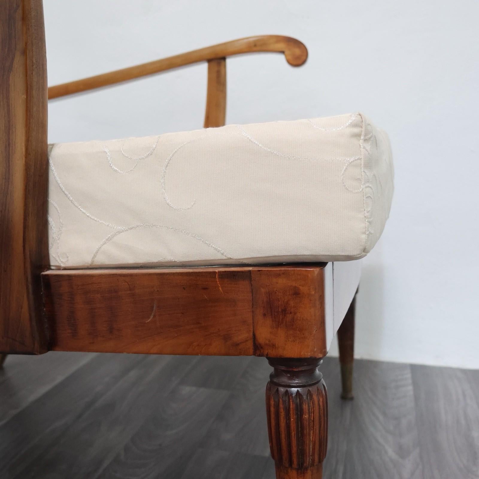 Renzo Franchi Camerani Poltrona Reclinabile Mod. Camea 1950 Design Mitte des Jahrhunderts (Mitte des 20. Jahrhunderts) im Angebot