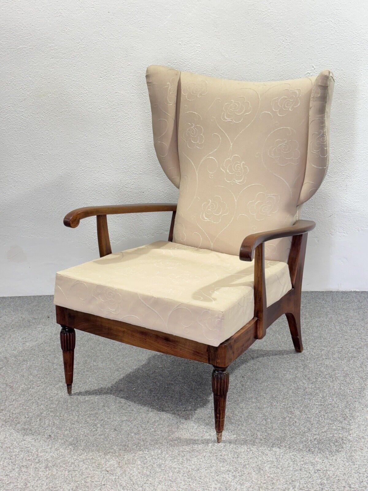 Renzo Franchi Camerani Recliner Sessel Mod. Camea 1950 Design Mitte des Jahrhunderts im Angebot 1