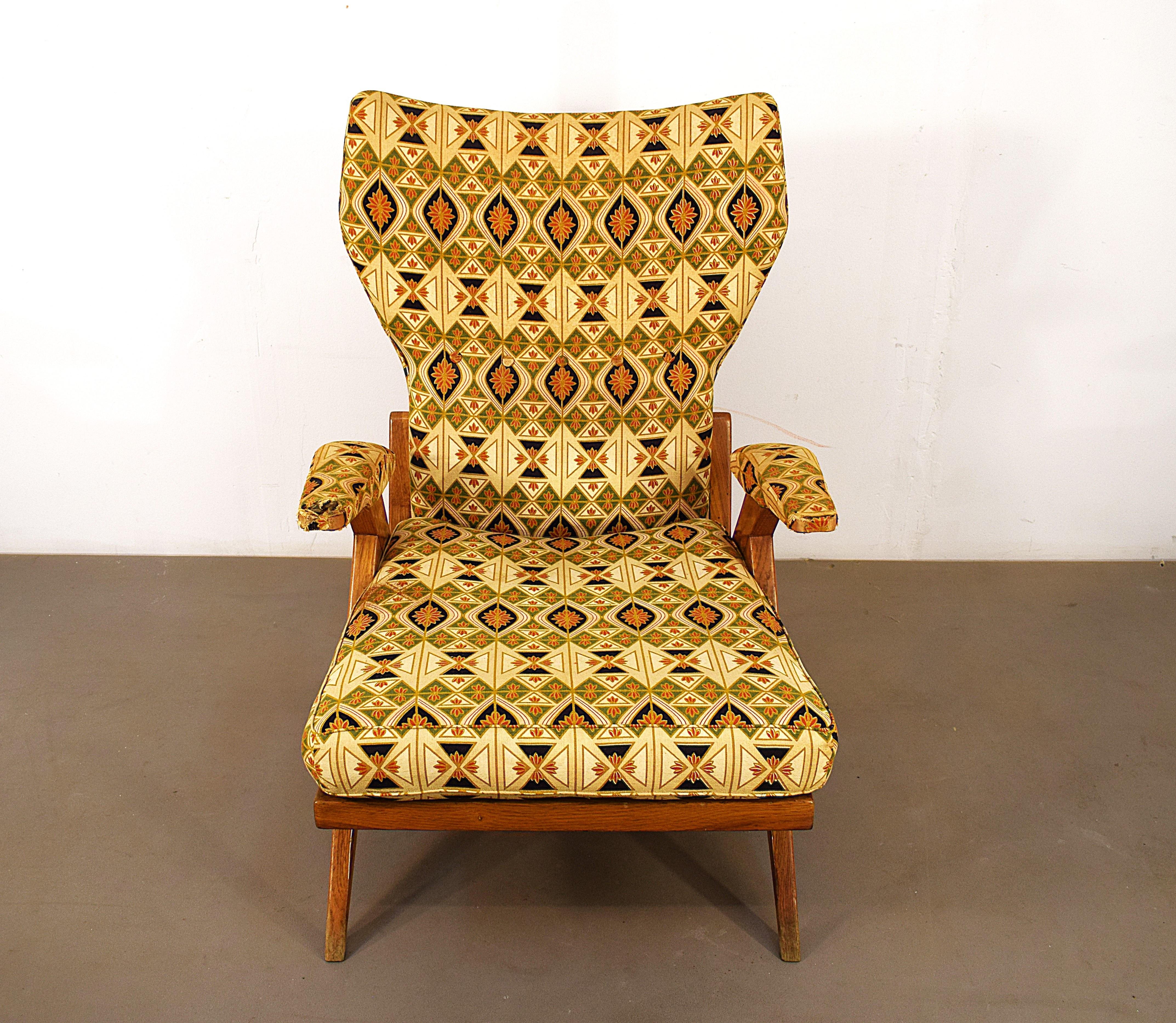 Renzo Franchi -  Camea Armchair, 1950 For Sale 9