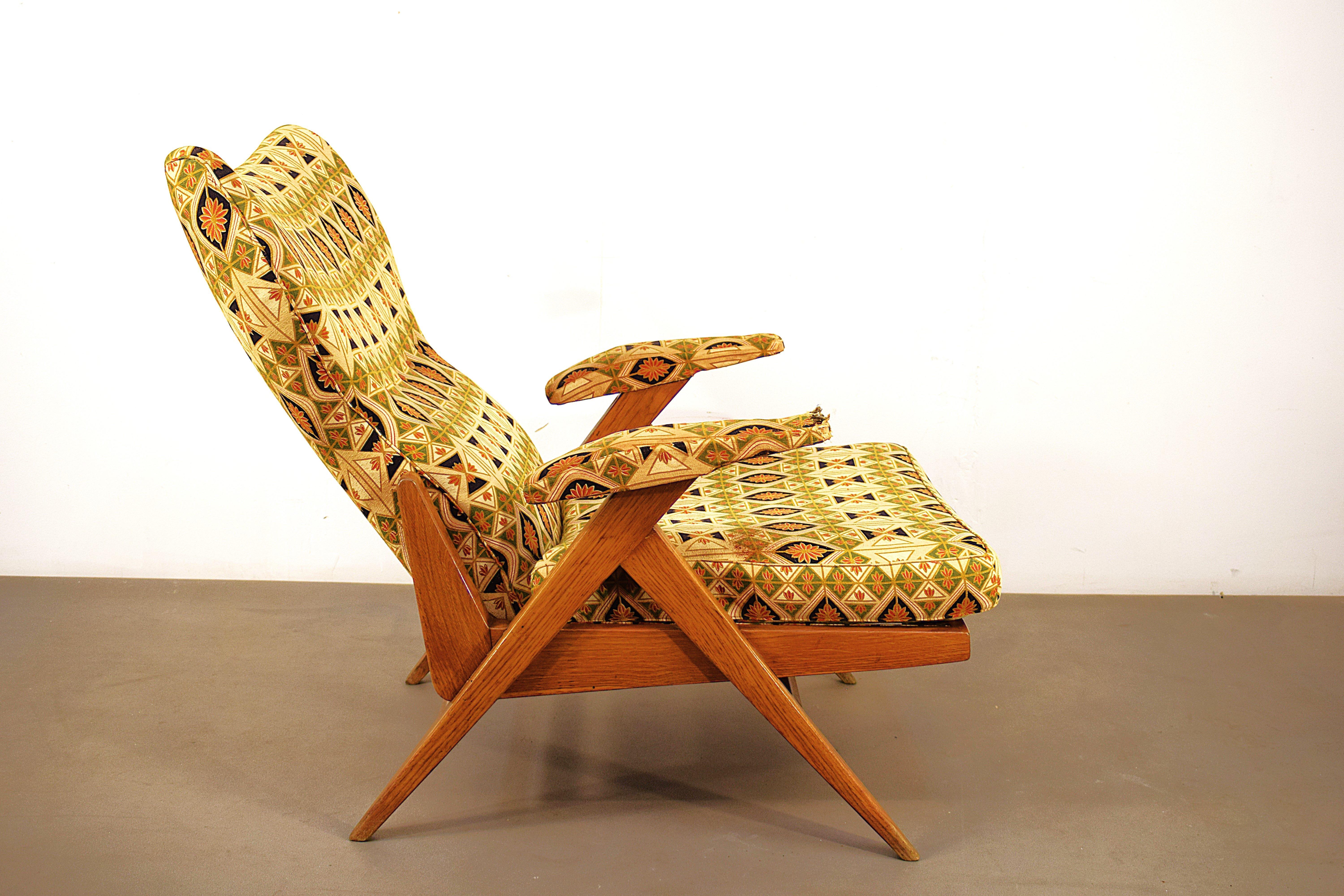 Mid-20th Century Renzo Franchi -  Camea Armchair, 1950 For Sale