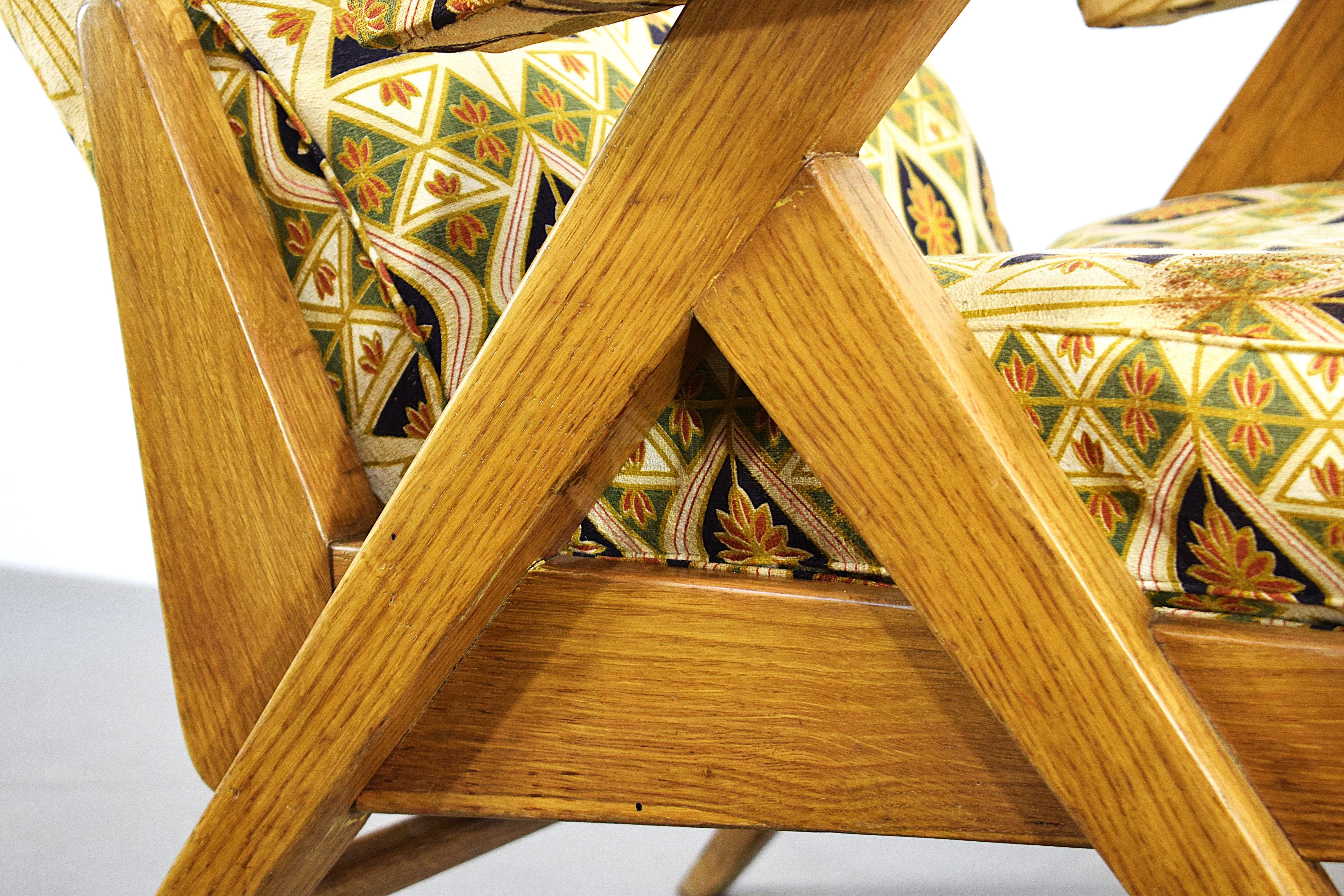 Renzo Franchi -  Camea Armchair, 1950 For Sale 1