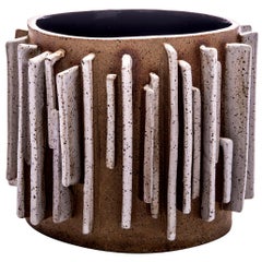 "Renzo" Glazed Ceramic Vessel, Moderno Collection