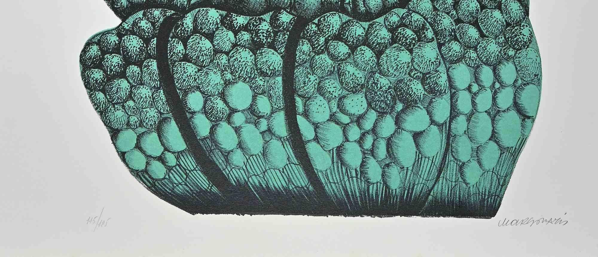 Fiore Segnale - Litografía de Renzo Margonari - 1976 en venta 1