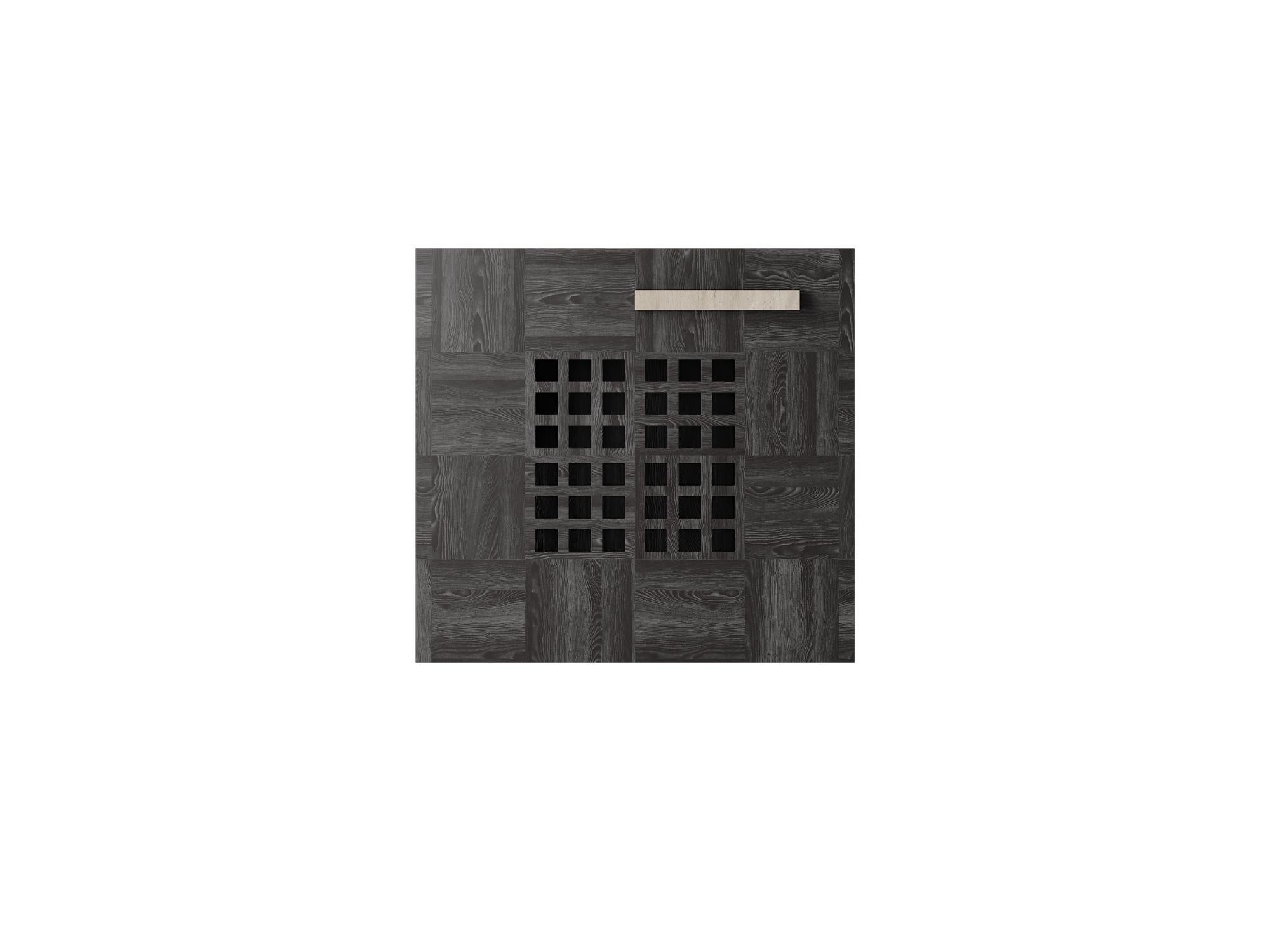 Travertin Table d'appoint Renzo en vente