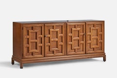 Renzo Rutili, Cabinet, Oak, USA, 1950s