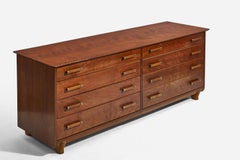 Renzo Rutili, Cabinet, Wood, Johnson Furniture Company, USA, c. 1950s