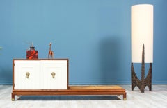 Renzo Rutili Credenza with Seating Bench for Johnson Furniture