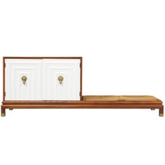Vintage Renzo Rutili Credenza with Seating Bench for Johnson Furniture