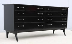 Renzo Rutili for Johnson Furniture 7 Drawer Dresser 1960s Modern