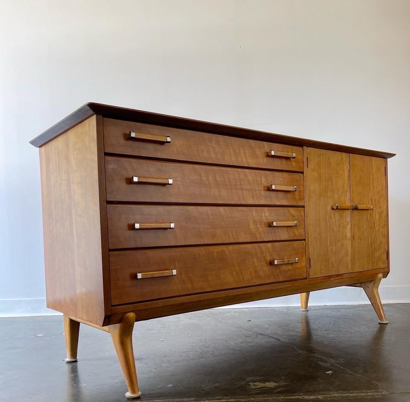 Mid-Century Modern Renzo Rutili for Johnson Furniture Credenza