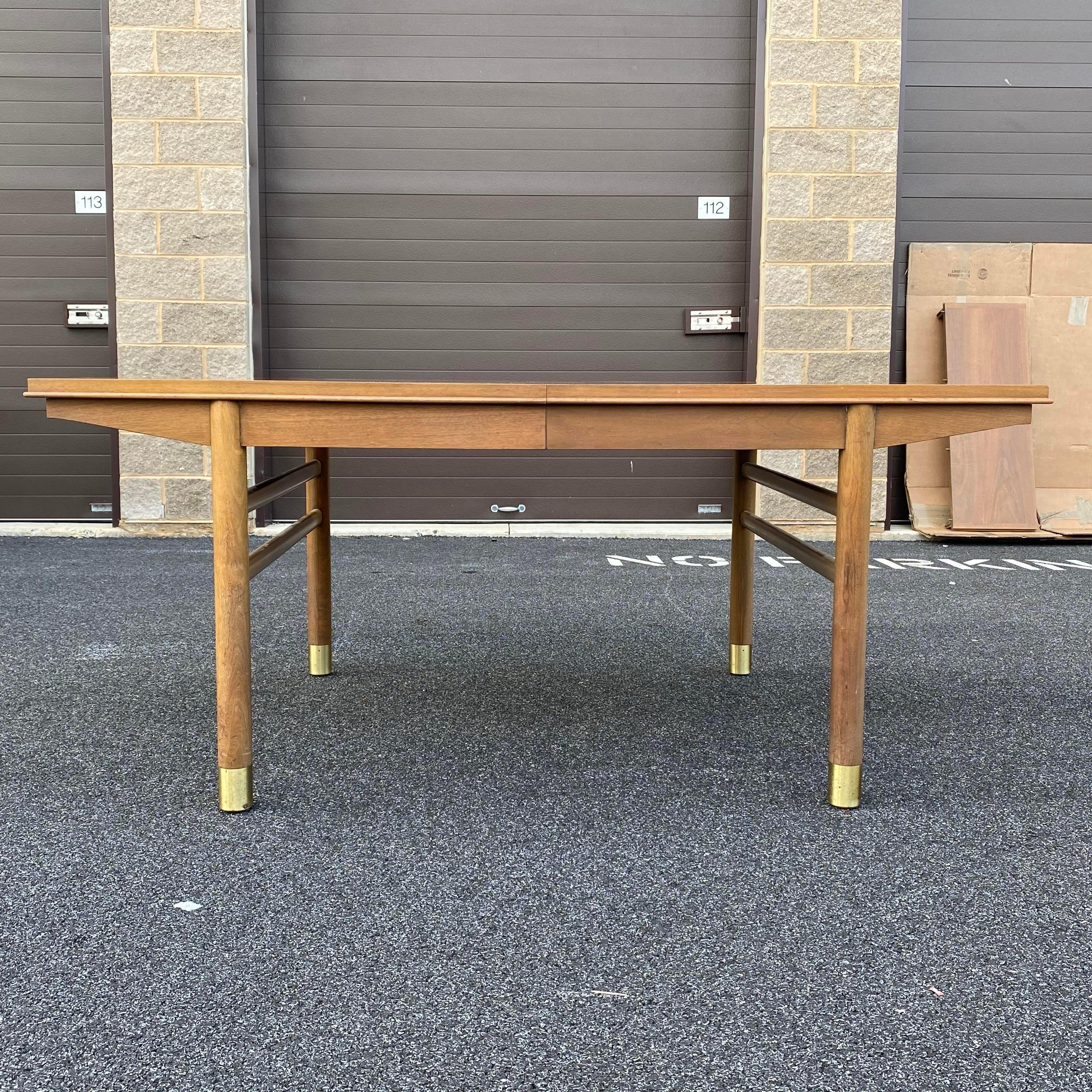 Renzo Rutili für Johnson Furniture, Moderner Esstisch aus der Mitte des Jahrhunderts im Zustand „Gut“ im Angebot in West Chester, PA