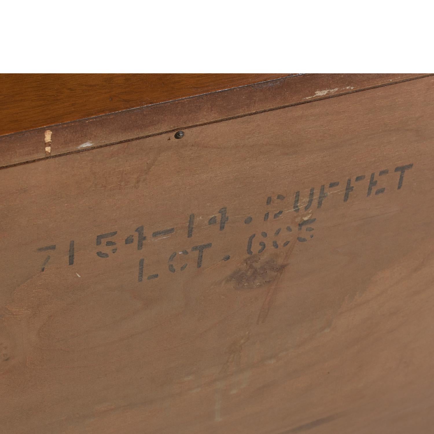 Renzo Rutili Style Fretwork Credenza Buffet 5