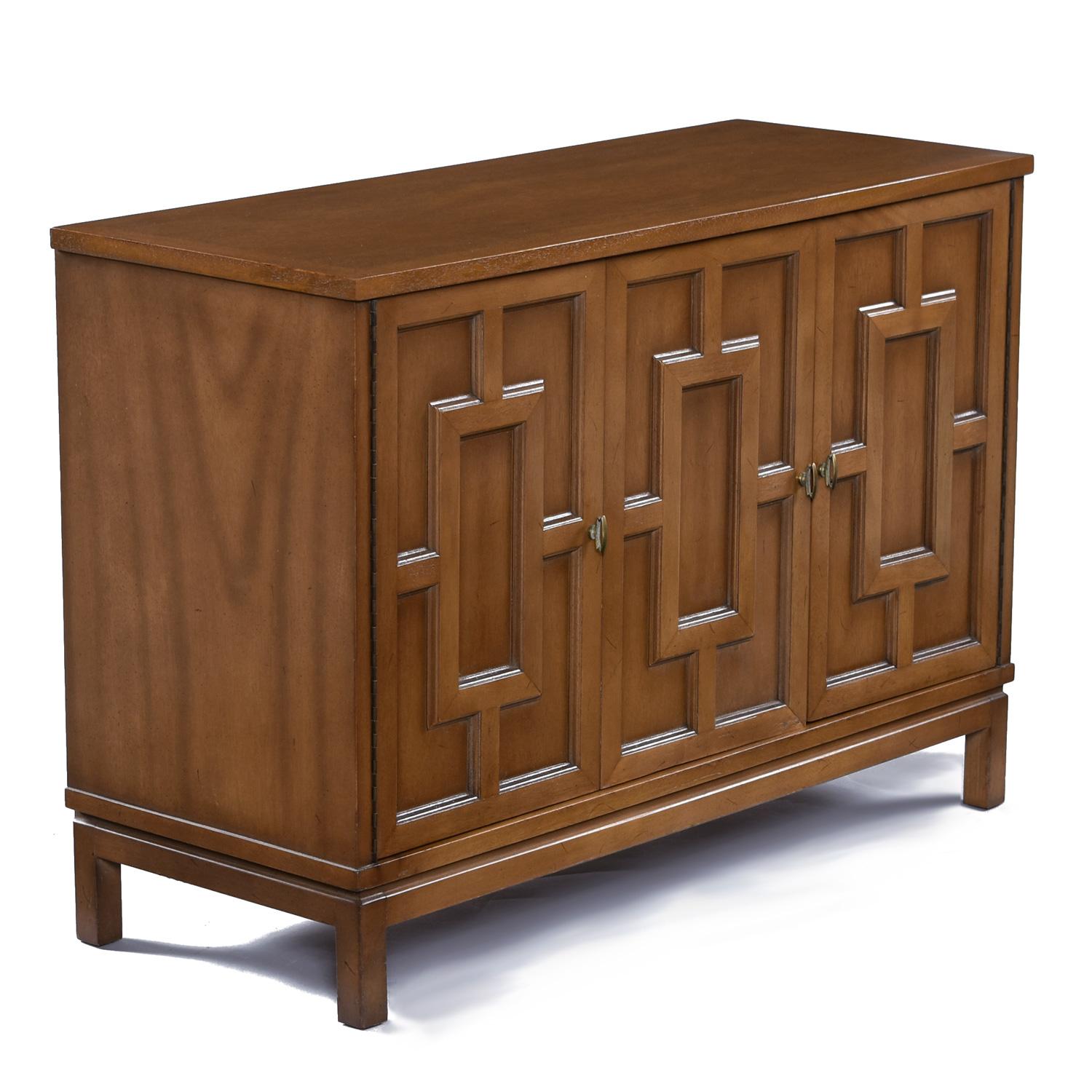 Armario Credenza Bar Seco Calado Estilo Renzo Rutili Estadounidense en venta