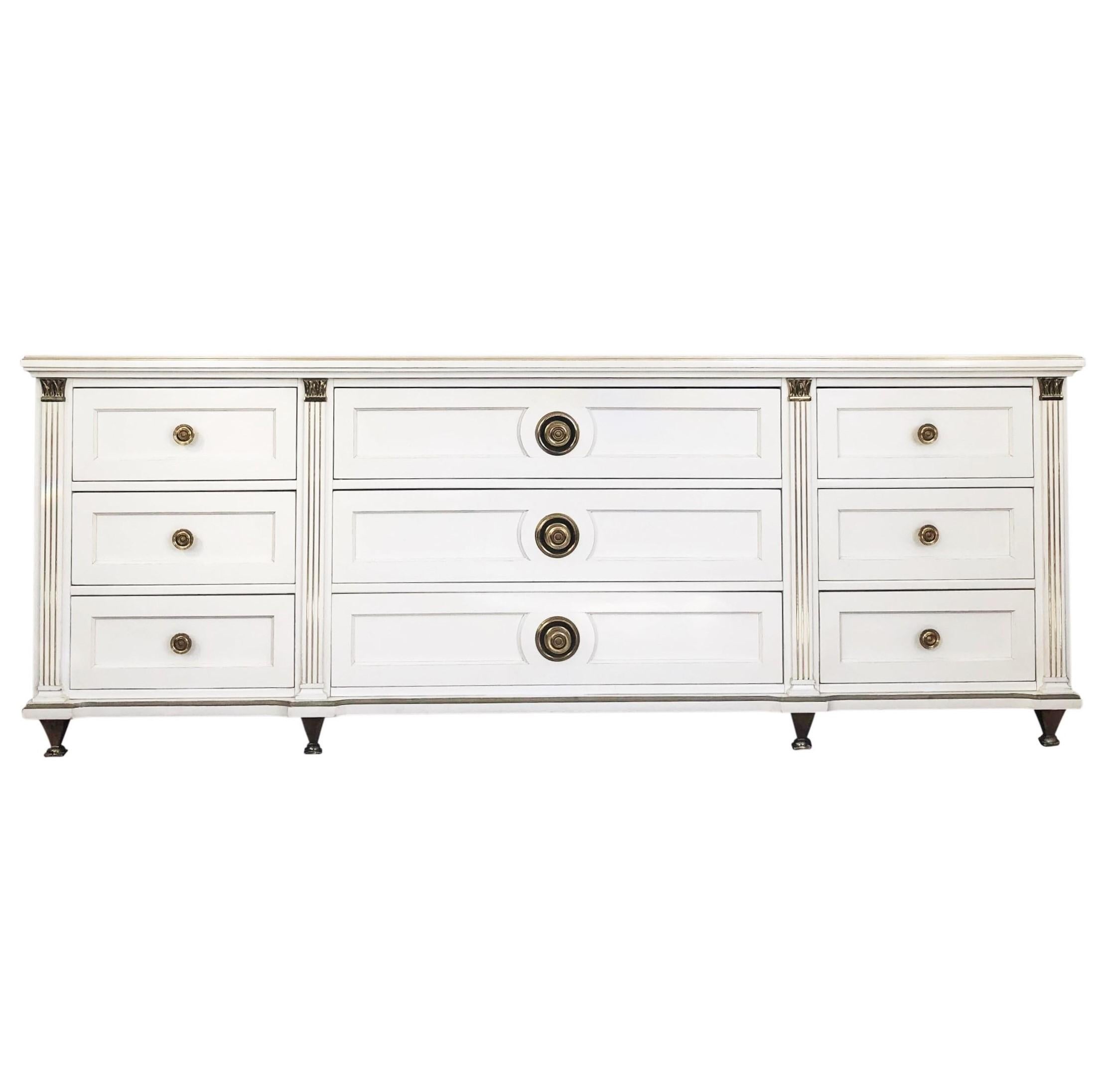 Renzo Rutili Style Monumental Dresser/Credenza by American of Martinsville