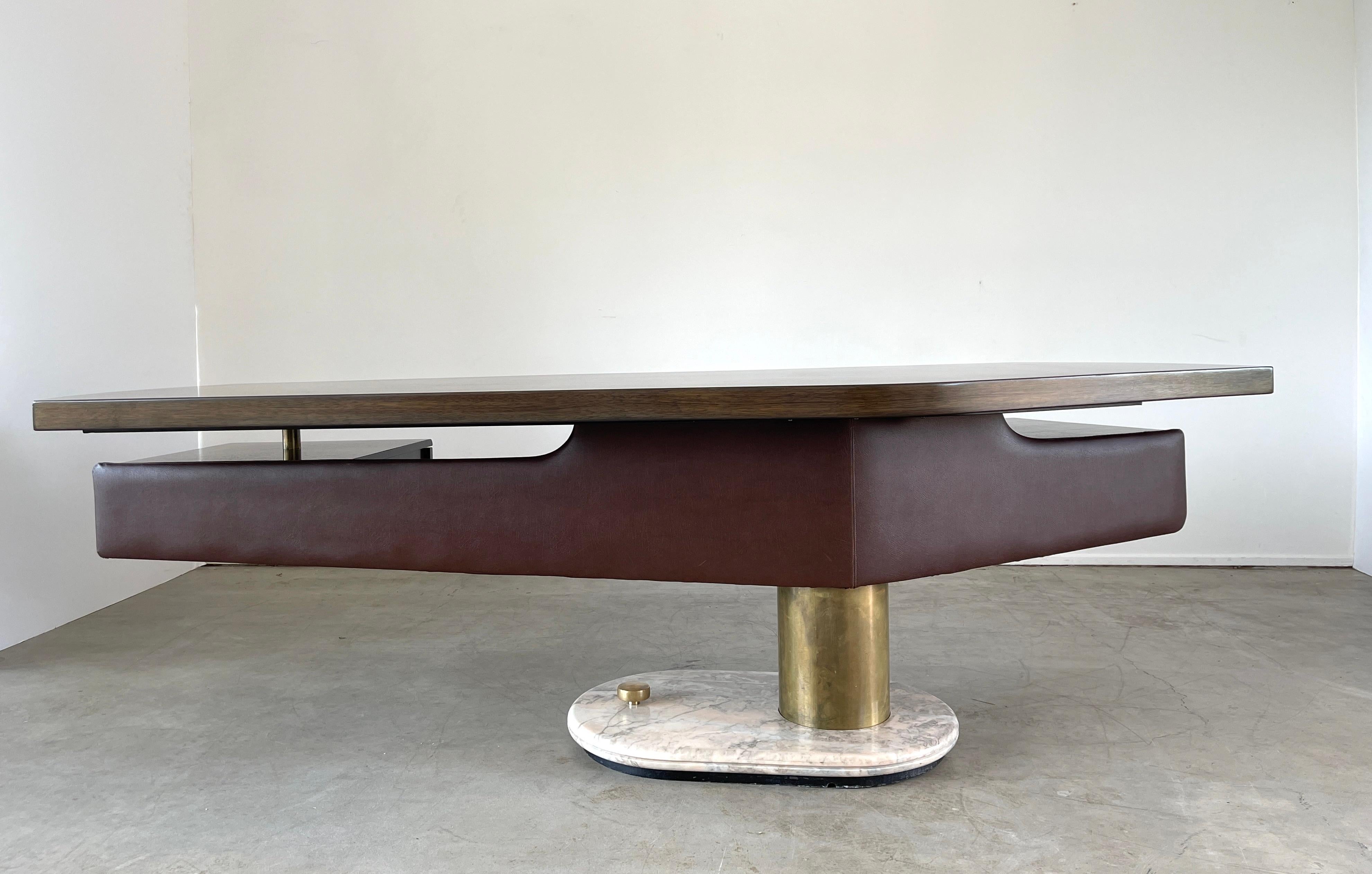 Walnut Renzo Schirolli Desk