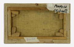 Suburbs - Painting by Renzo Vespignani - 1970s