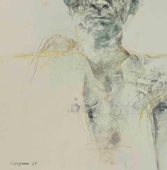 Figures - Print by Renzo Vespignani - 1960s