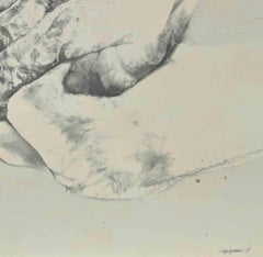 Foot - Print by Renzo Vespignani - 1960s