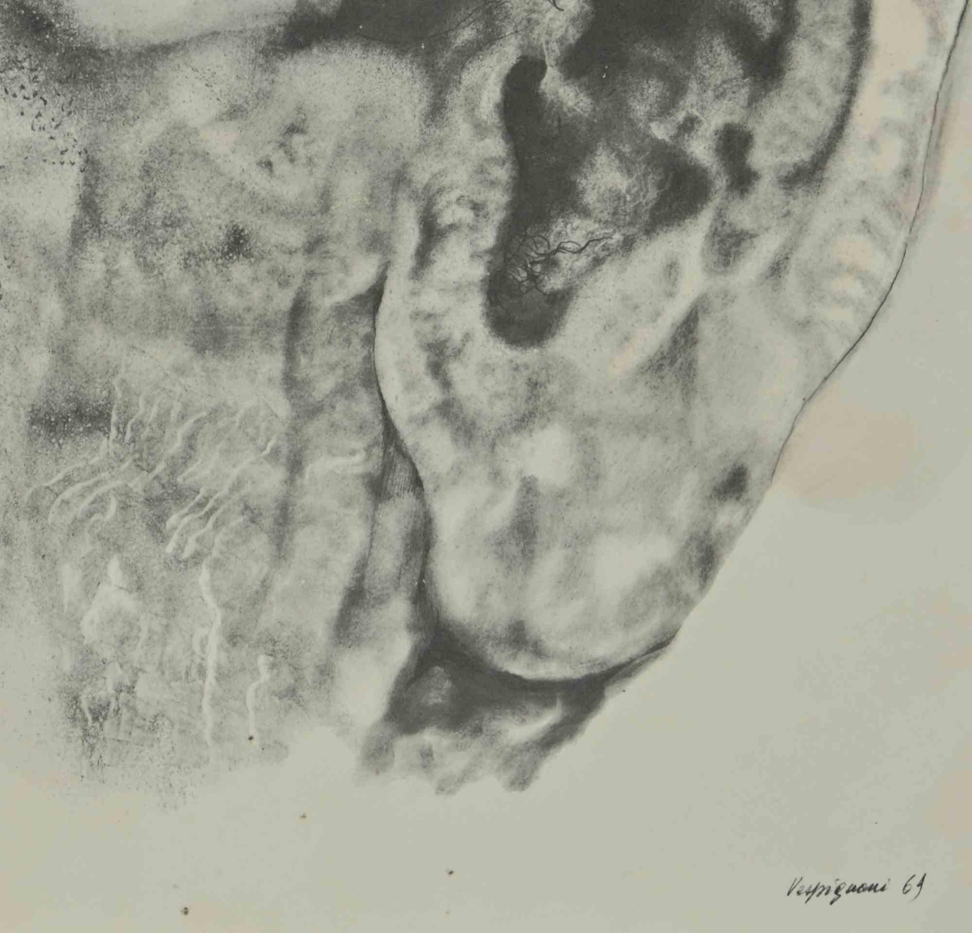 Les oreilles - Impression de Renzo Vespignani - Années 1960 en vente 1