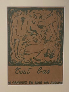 Vintage Tout Bas Cover - Original Lithograph by Renzo Vespignani - 1971