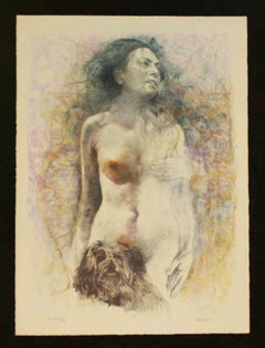 Sans titre - Lithographie de Renzo Vespignani - 1988