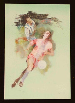 Untitled - Lithograph by Renzo Vespignani - 1990