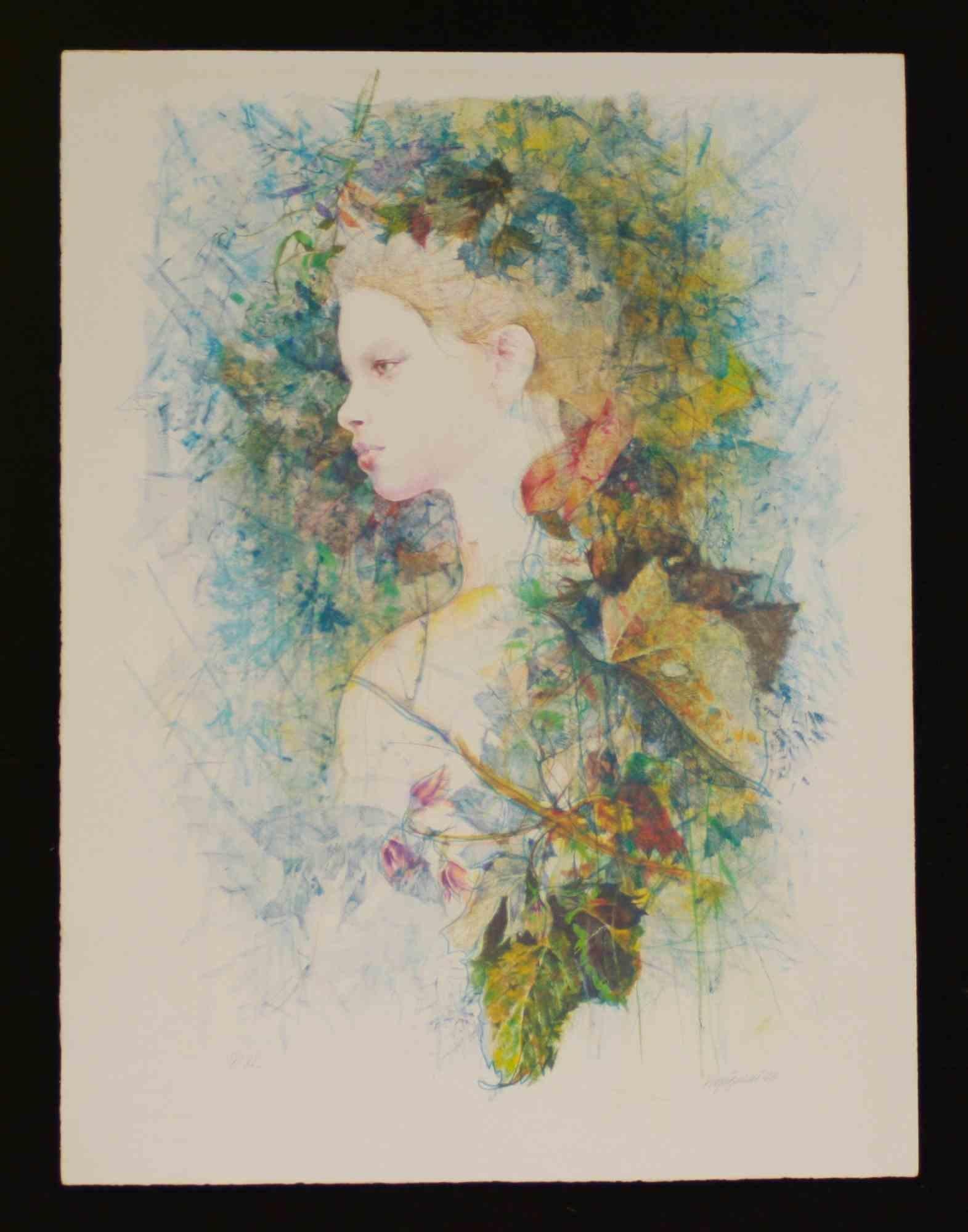 Lithographie auf Magnani-Pescia Papier 310 gr/m2, Papierformat 60cm x 79cm, 53cmx 70cm . Ausgezeichneter Zustand, keine Mängel.
Werknummer P.A.; Unterschrift des Künstlers und Datum '92
Renzo Vespignani, geboren als Lorenzo Vespignani (Rom, 19.