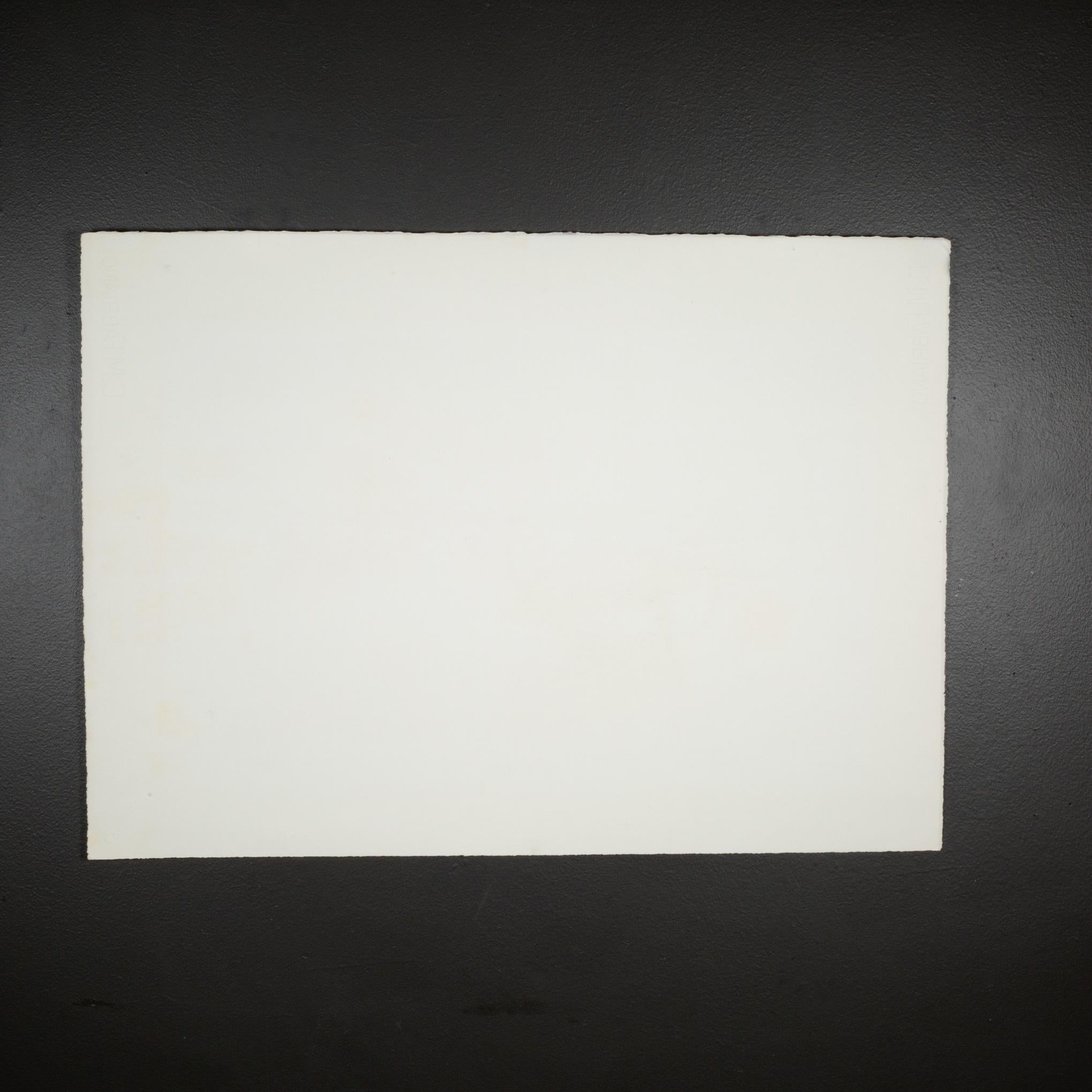 Renzo Vespignani, Segelboote auf See, Lithographie in limitierter Auflage, signiert 1960 im Zustand „Gut“ im Angebot in San Francisco, CA
