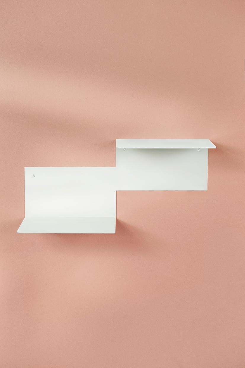 Danish Repeat Shelf Black Noir Right by Warm Nordic For Sale