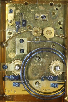 Repeating Drocourt Carriage Clock with Alarm
