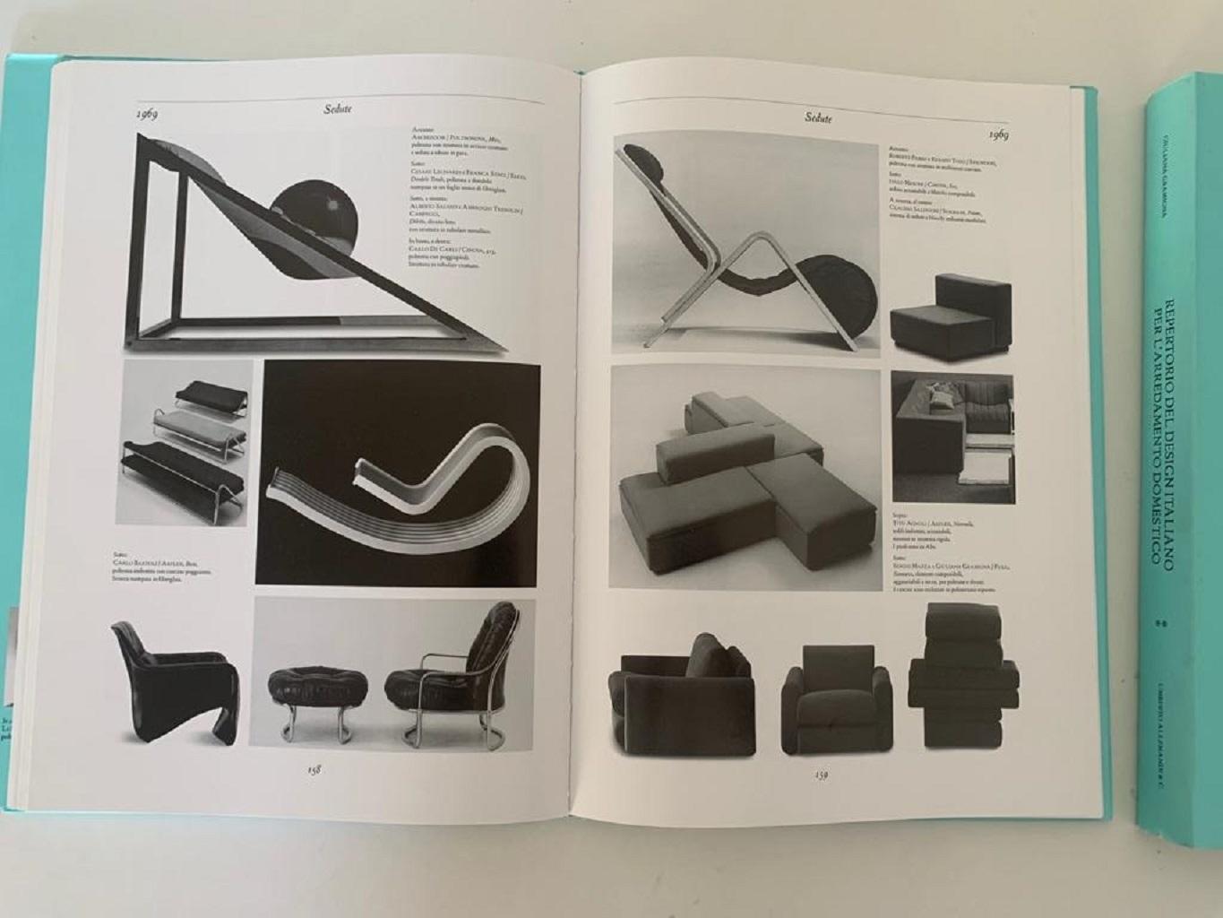 Repertorio del Design Italienisch 1950-2000 per l'arredamento domestico (Papier) im Angebot