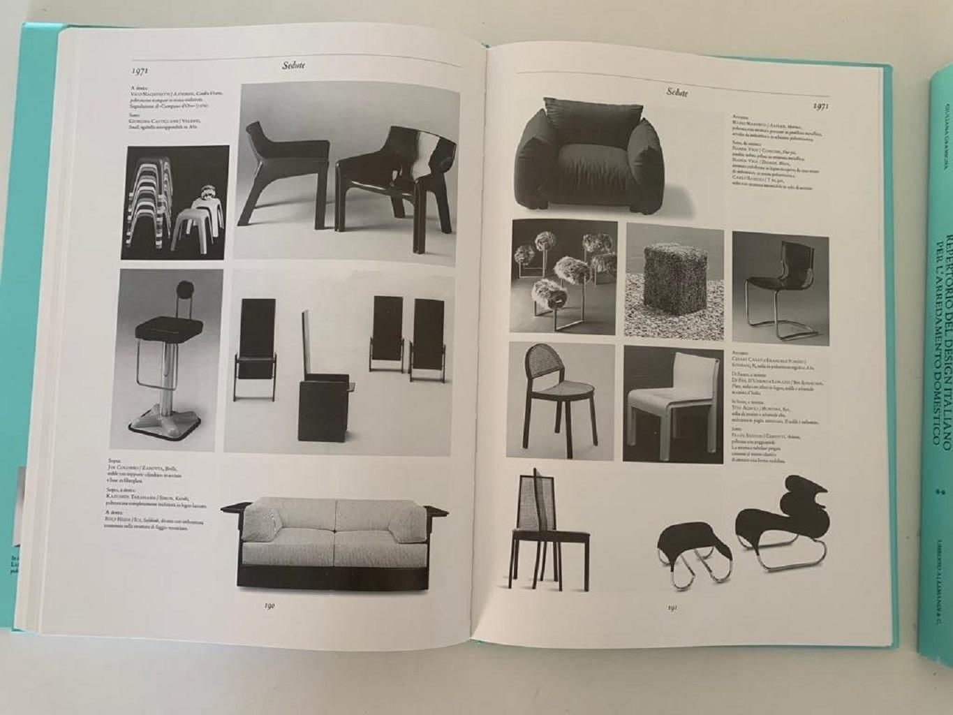Paper Repertorio del Design italiano 1950-2000 per l'arredamento domestico For Sale