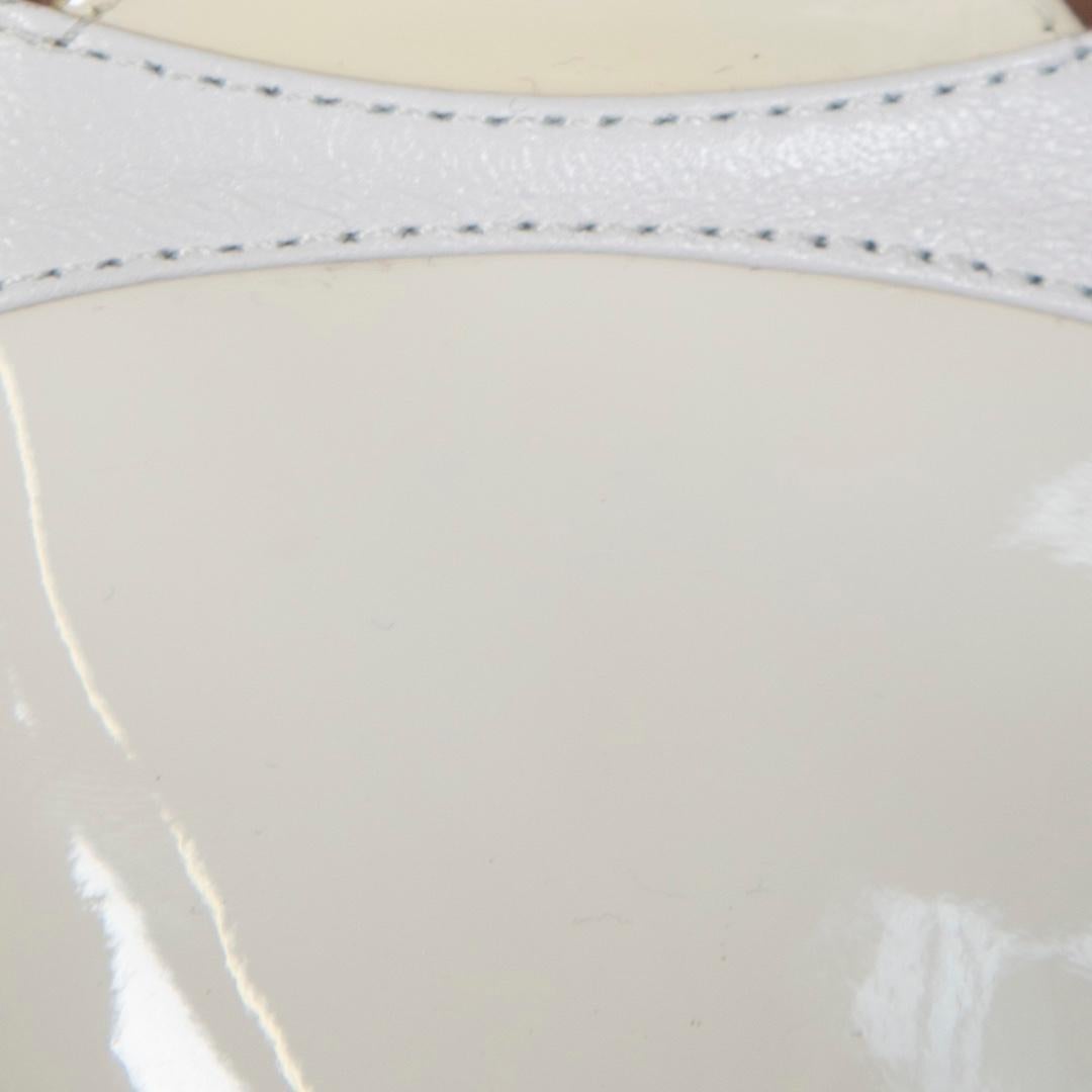 Repetto White Leather T-Strap Pumps Size IT 38 1
