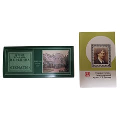 Set di Repin / Cartoline / brochure del museo della tenuta
