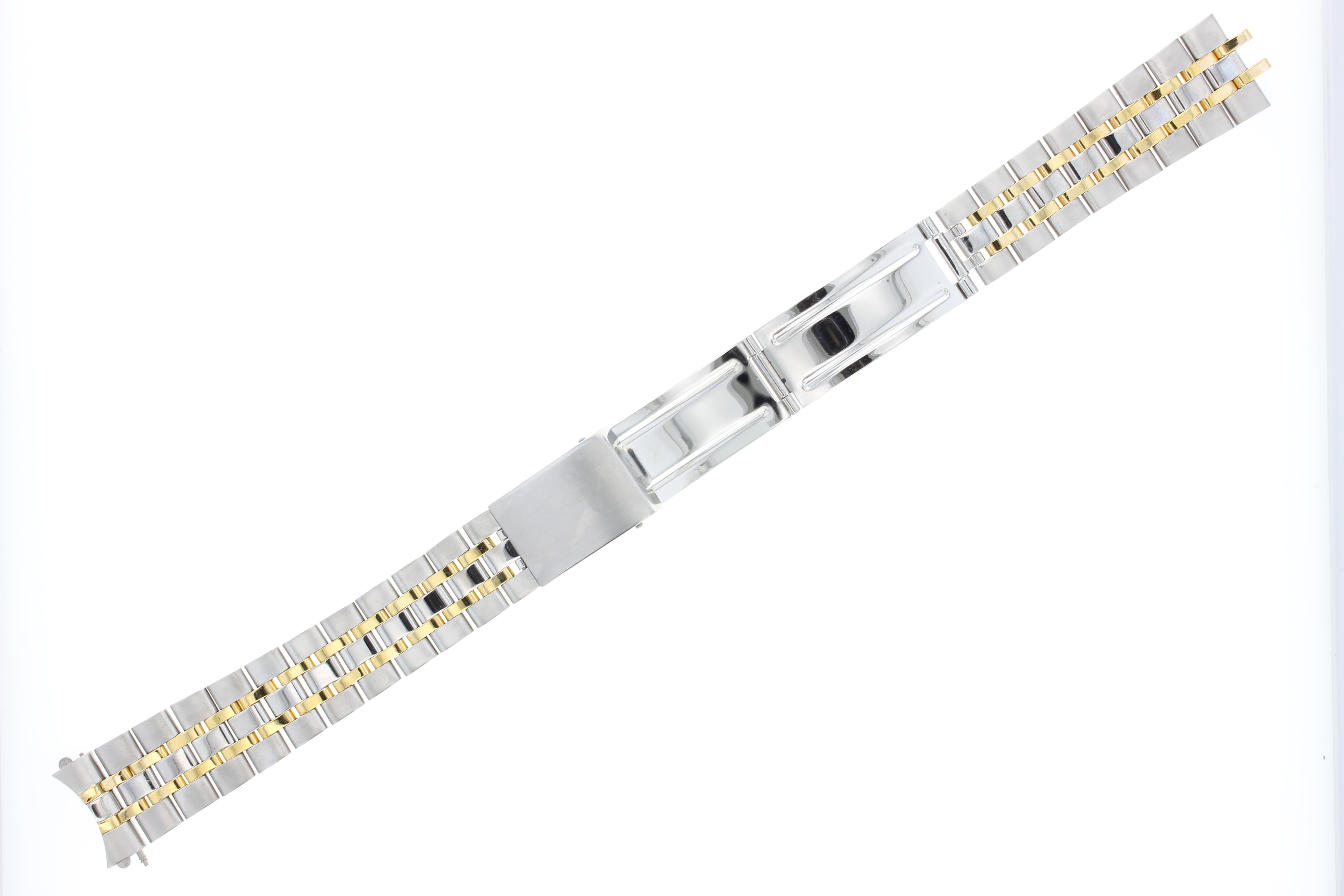 Replacement Band for any Mens Rolex 18k Stainless Steel WatchBand w. 19mm end In New Condition For Sale In Sugar Land, TX