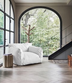 Rivestimento in tessuto di ricambio per poltrona Gervasoni Nuvola 09, design di Paola Navone