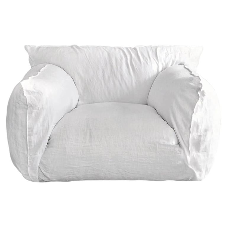 Replacement Fabric Cover for Armchair Gervasoni Nuvola 09 Design by Paola Navone For Sale