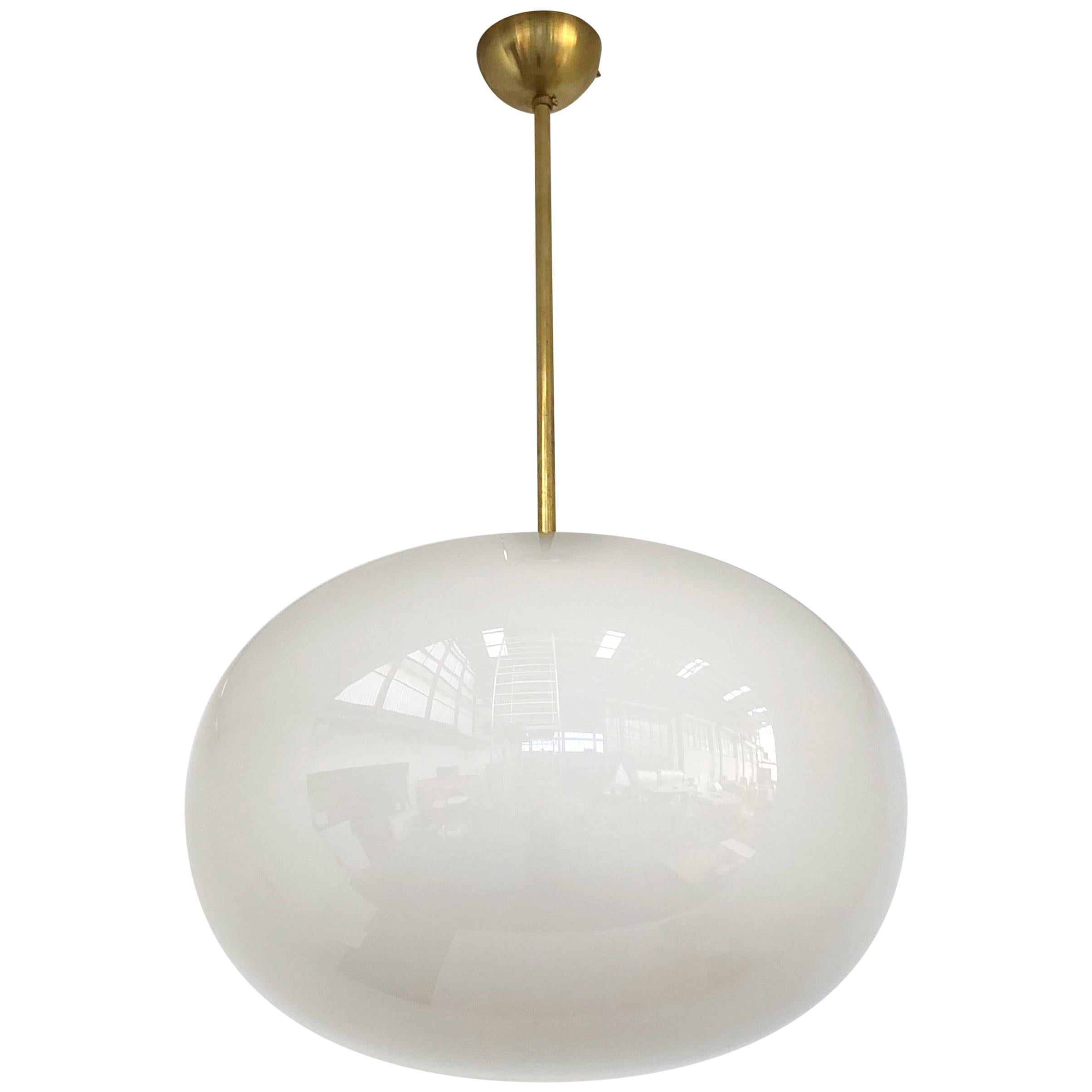 Mid-Century Modern replacement pebble glass shade