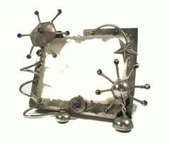 RÉPLICA BIJOUX/ATHENES - Marco de fotos vintage con brillantes - Finales Siglo XX