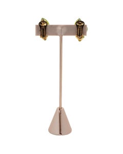 Replica Italy Pink Glass Huggie Earrings