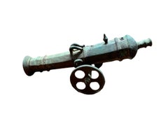Replica Model Of A Bronze Cannon