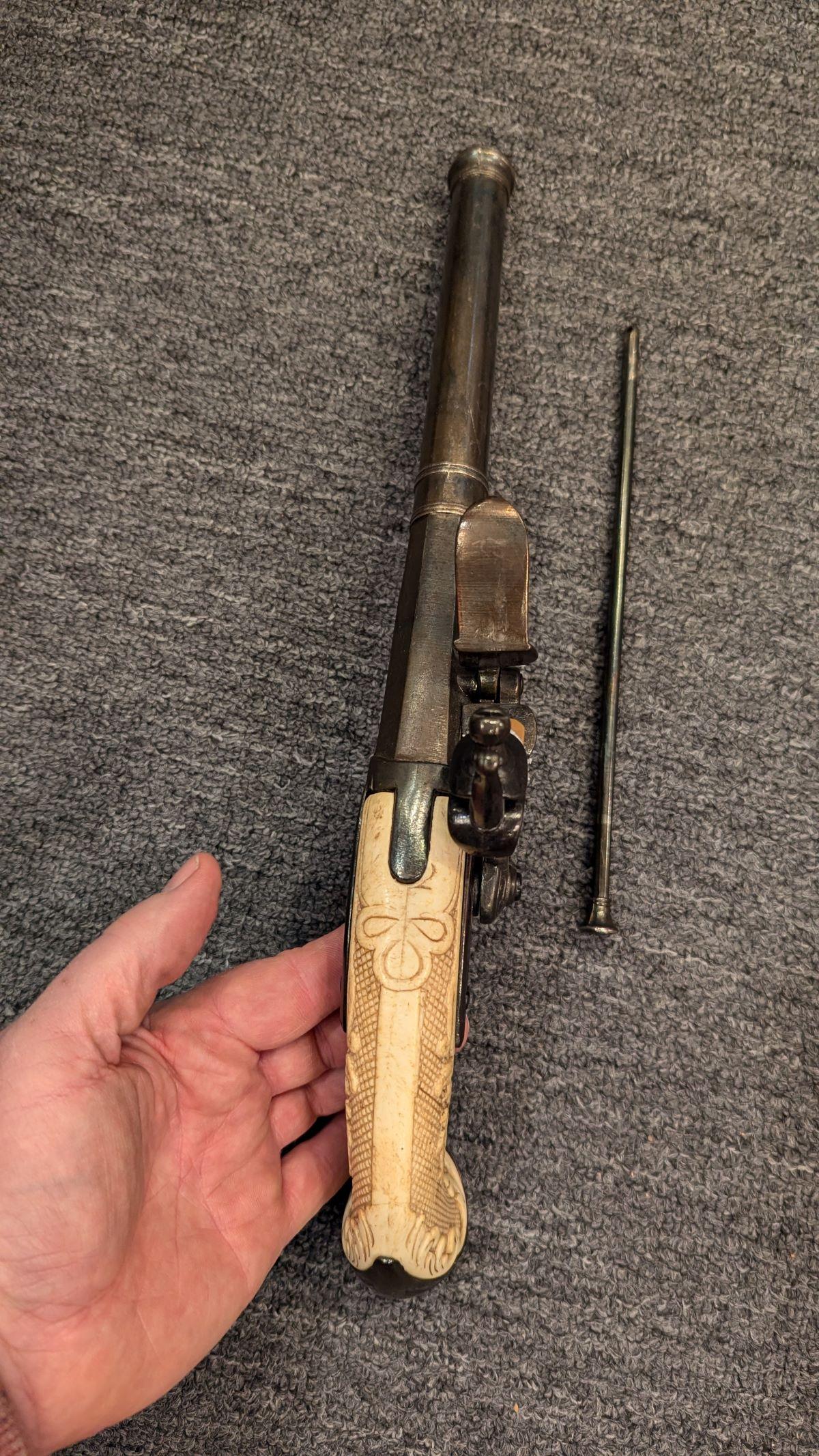 Métal Réplique de platine à silex sans mise à feu en vente