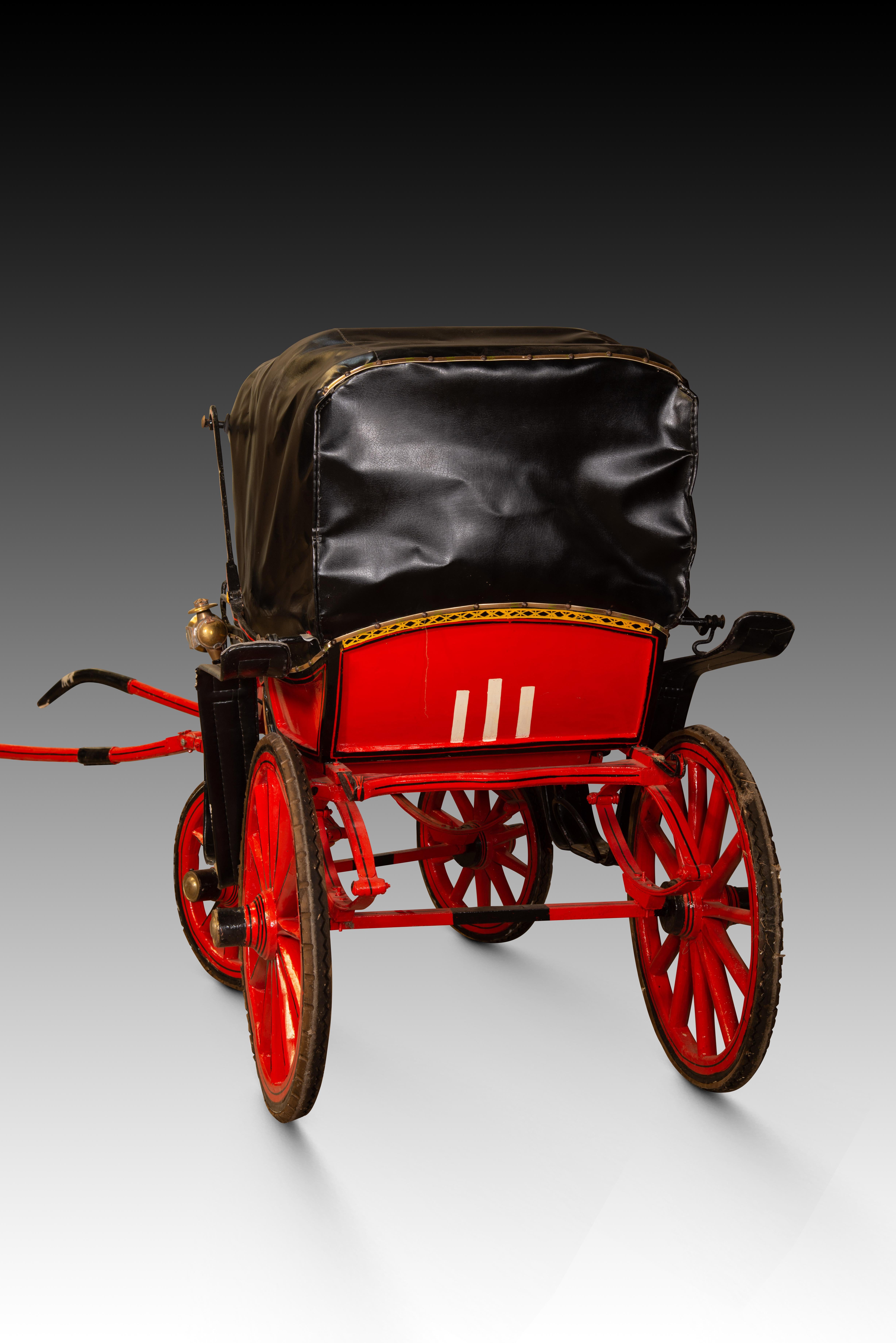 Replica of carriage. Bois, métal, etc. 20e siècle. en vente 5